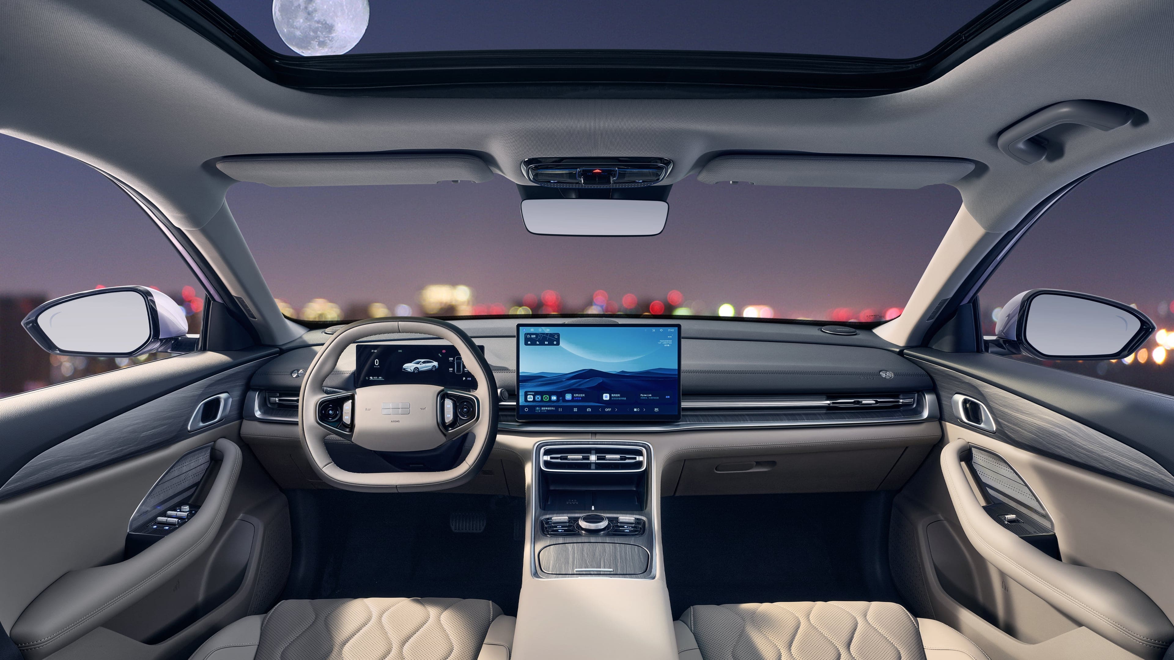 Электромобили Geely Galaxy A7 из Китая 360